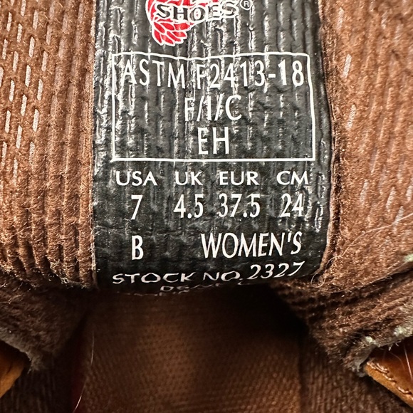 Red Wing Flexbond 5” Waterproof Steel‎ Toe Boots Sz 7 - Picture 5 of 6